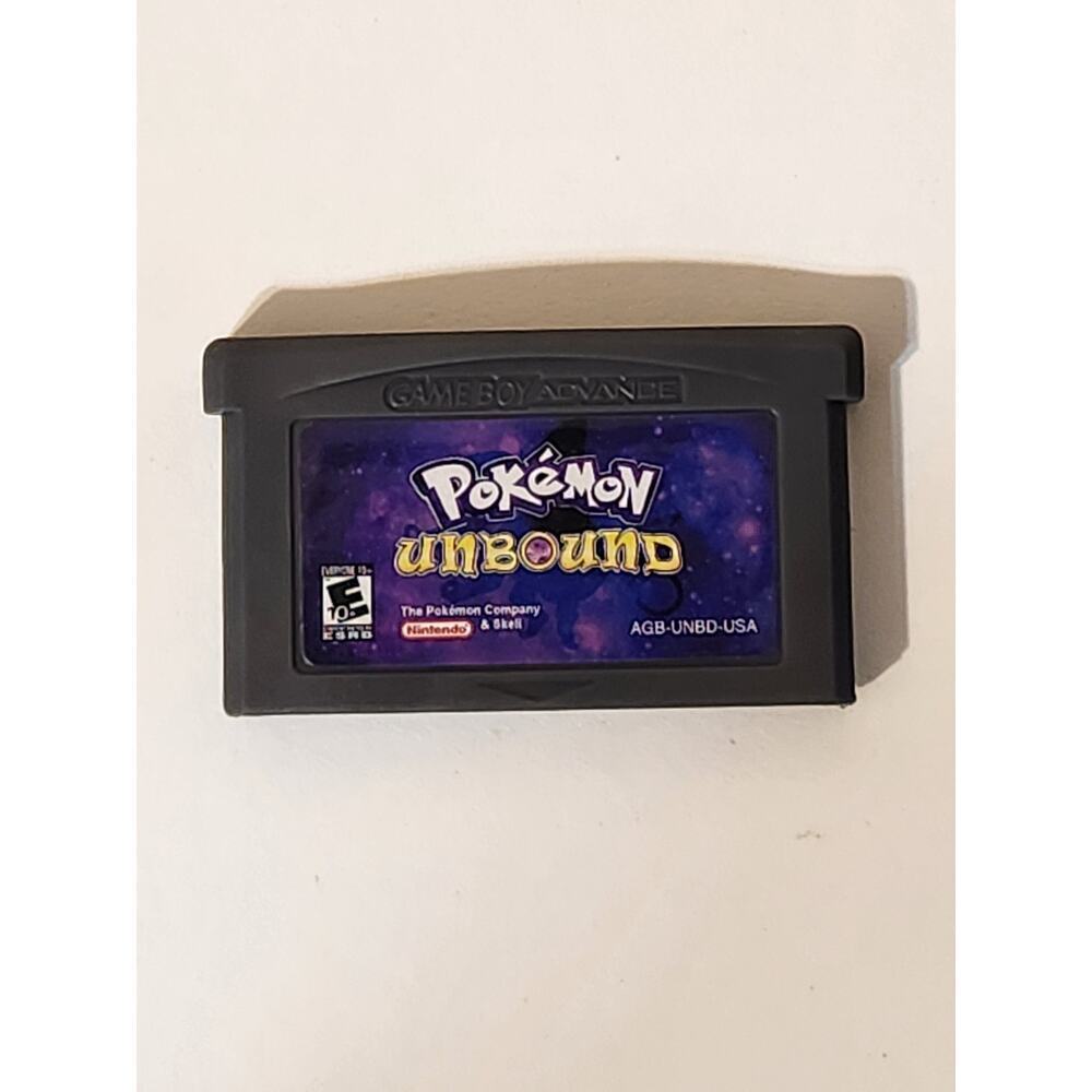 Nintendo Gameboy Advance GBA Pokemon Unbound US Version Excellent Condition!